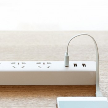 Original Xiaomi Power Strip Smart Home Electronics 2A Fast Charging 3 USB 2.0 Interface Extension Socket Plug 10A 250V 2500W
