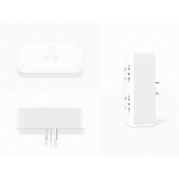 Xiaomi Mijia Power Strip 2 Sockets Converter Portable Plug Travel Adapter for Home Office 5V 2.1A drop shipping