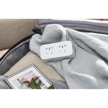 Xiaomi Mijia Power Strip 2 Sockets Converter Portable Plug Travel Adapter for Home Office 5V 2.1A drop shipping
