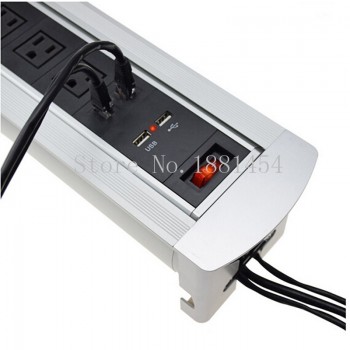 2018 New Multifunctional retractable Smart socket outlets for desk power supply/pop up socket free shipping