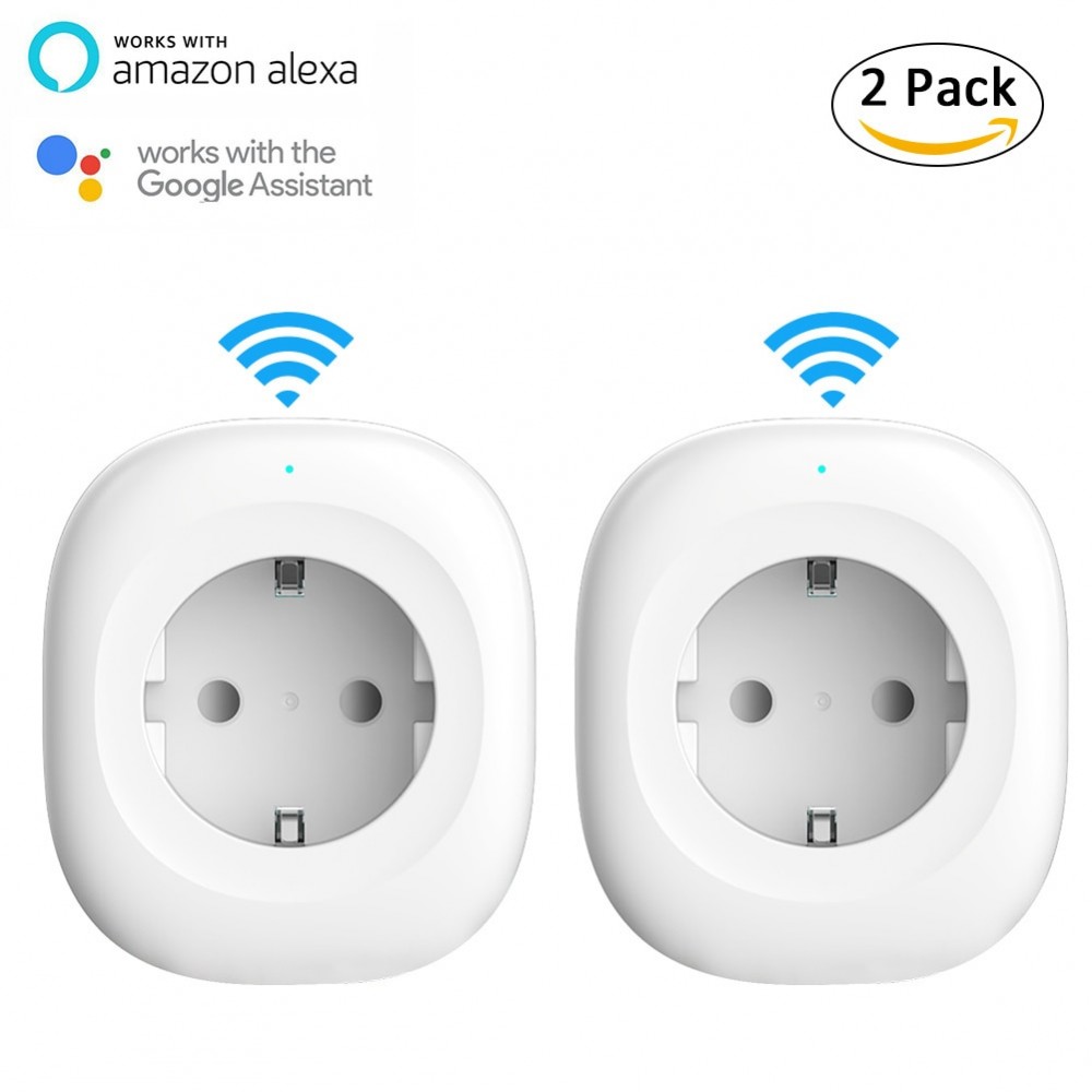New Smart Plug Mini Wireless EU Plug WiFi Phone Remote Control Smart AC Plug Outlet Power Switch Socket for IOS Android Phone