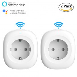 New Smart Plug Mini Wireless EU Plug WiFi Phone Remote Control Smart AC Plug Outlet Power Switch Socket for IOS Android Phone