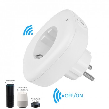 New Smart Plug Mini Wireless EU Plug WiFi Phone Remote Control Smart AC Plug Outlet Power Switch Socket for IOS Android Phone