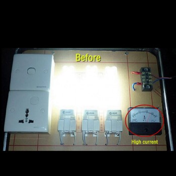 18000W 90V-250V Electricity Saving Box Energy Saver with Energy Saving Device Electricity Bill Killer Up to 30% for Home / Offic
