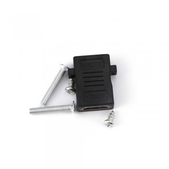 Brand New 1-Port Plug and Play 1080P HDMI Wall Face Plate Panel Cover Outlet Extender for Home Theater DVD TV