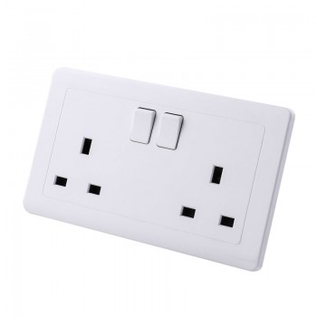 Youngable 5V 2A Electric USB Wall Charger Adapter UK Plug USB Wall Socket Power Charging Switch Outlet Plug USB Power Socket