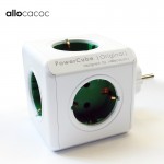Allocacoc smart home use 5 outlets EU plug electric charger power strip powercube multi extension plug smart socket Dock travel
