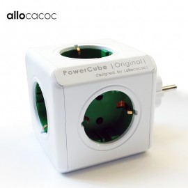 Allocacoc smart home use 5 outlets EU plug electric charger power strip powercube multi extension plug smart socket Dock travel