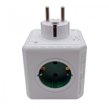 Allocacoc smart home use 5 outlets EU plug electric charger power strip powercube multi extension plug smart socket Dock travel
