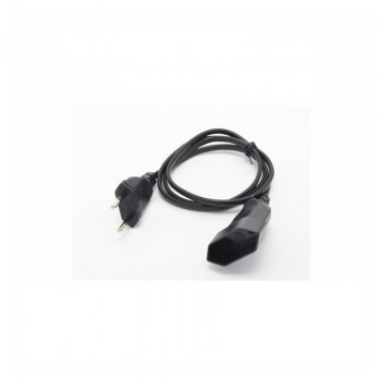 European EU 2 Prong VDE Male to Female Power Extension Cord Cable for PC Computer PDU UPS 0.5M/1M/2M/3M/4M/5M Extension Cord