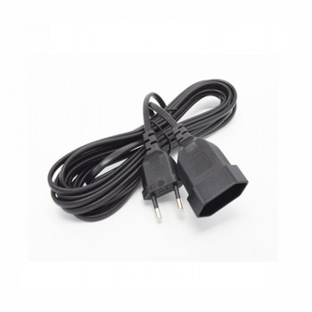 European EU 2 Prong VDE Male to Female Power Extension Cord Cable for PC Computer PDU UPS 0.5M/1M/2M/3M/4M/5M Extension Cord