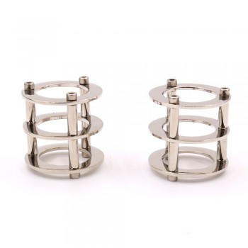 1pcs 43X40MM Vacuum Tube Guard Protector Cover HIFI Vintage Audio AMP DIY Chrome Plated For 12AX7 12AT7 ECC83 6922 5687