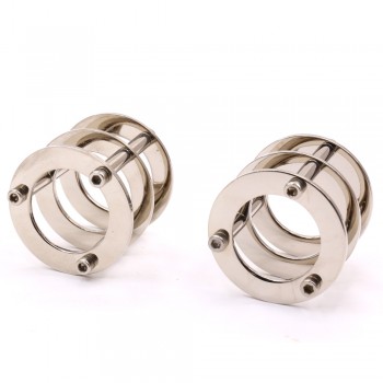 1pcs 43X40MM Vacuum Tube Guard Protector Cover HIFI Vintage Audio AMP DIY Chrome Plated For 12AX7 12AT7 ECC83 6922 5687