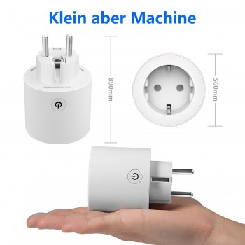 Wifi Smart Power Plug EU Outlet Sockets Remote Voice/APP Control Timing Function Homekit Works with Amazon Alexa Google Home
