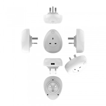 Smart UK Plug wifi timer switch Sockets 13A Power Energy Monitoring With USB charger Voice Control With Alexa Echo Google Home