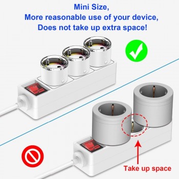 Wifi Smart Socket EU Plug Metering Version 2300W 10A Energy Monitoring Outlet Timer Switch Voice Control Work with Alexa Google