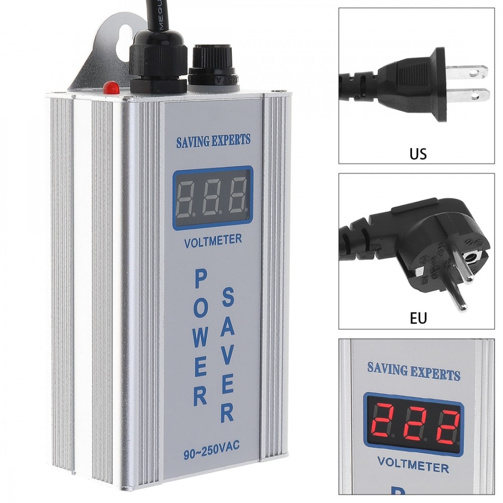 36KW Single Phase Industrial Power Factor Energy Saver 90-240 V Electricity Saving Box Device Electricity Bill Killer Up to 35%