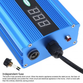 50 KW Intelligent Energy Power Factor Saver 90-265 V Electricity Saving Box ahorrador de Electricity Bill Killer Up To 35%