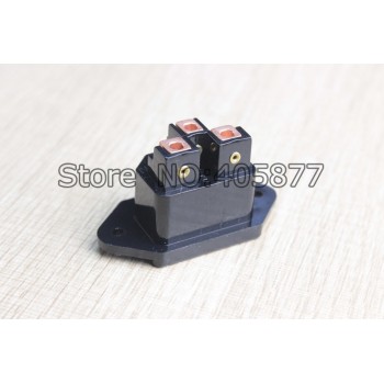 High Quality  Audio Grade Pure Copper plated IEC Inlet Socket Audio IEC Inlet Socket