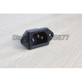 High Quality  Audio Grade Pure Copper plated IEC Inlet Socket Audio IEC Inlet Socket