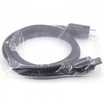 Pure copper power wire cable EU/US/AU/UK rhodium /Gold plated  power Plugs Diy hifi power cable for audiophile amplifier