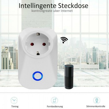 WIFI Smart Plug Smart Switch Socket EU Plug Audio Control Smart Timing Socket Wireless Outlet Voice Intelligent Control Socket