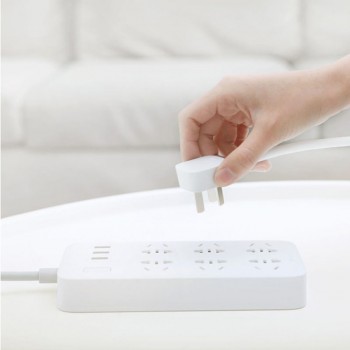 Original Xiaomi Mi Power Strip 6 Outlet with 3 USB Extension Socket 2A Fast Charging USB Power Plug Charger Socket