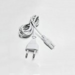 5Pcs White EU 2-Prong VDE plug power line Laptop AC Adapter Power Cord Cable Lead 2 Pin 1.5m 2x0.75 m2