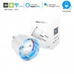 Smart EU Plug WiFi Control Socket Power Metering Timing switch 10A 2300W Voice Control work with Alexa Google No Hub Required