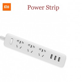 Original Xiaomi Power Strip Outlet Quick Charging 3 USB 3 Standard Adapter Patch Board Lenght Multifunctional patchboard