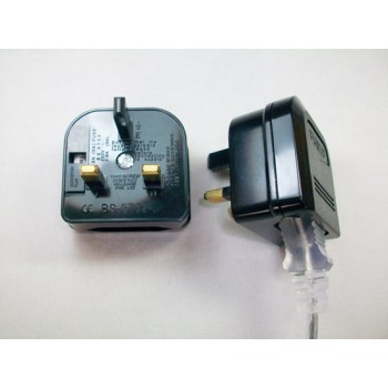 5pcs Free Shipping 5A 2Pin EU to 3Pin UK Adapter Plug BS5732, AC Power Socket ,Travel Power Connector Plug Adapter