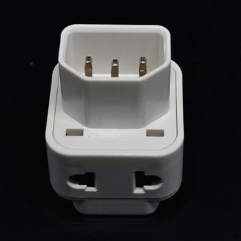 Universal Black white copper 10A 250V Standart IEC320 C14 male UPS PDU APC computer server power adapter plug convert socket