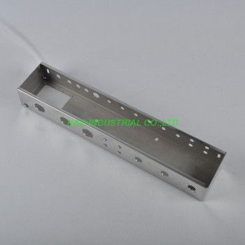 1pc Bassman Tweed 5F6A Guitar Bass Amp Amplifier DIY Deluxe Chassis Chrome Plate