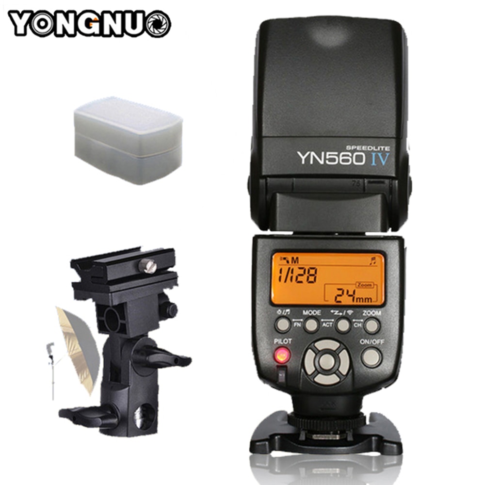 Yongnuo YN560IV YN560 IV YN560-IV Flash Speedlite For Canon Nikon Pentax Sony A99 A58 A6000 A3000 A7s A7 NEX-6 A6300 DSLR Camera