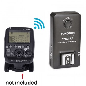 Yongnuo YN-E3-RX e-TTL Wireless Flash Receiver for YONGNUO YN568EX II,YN565EX II YN600EX-RT,for Canon 580EX II 600EX-RT,YNE3-RX
