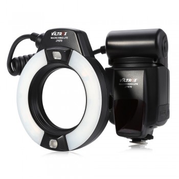 Viltrox JY670 Professional Flash M Mode High-Performance Macro Ring Speedlight Flashlight LCD Screen for Canon Nikon CameraFlash