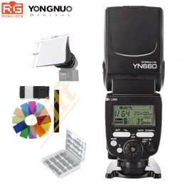 YONGNUO YN660 Updated Version of YN560-IV)2.4GHz Flash Speedlite Wireless Transceiver Integrated for Canon Nikon Pentax Olympus
