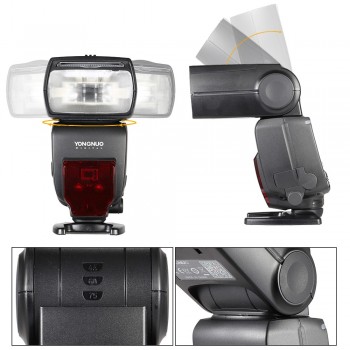 YONGNUO YN660 Updated Version of YN560-IV)2.4GHz Flash Speedlite Wireless Transceiver Integrated for Canon Nikon Pentax Olympus