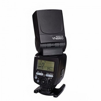 YONGNUO YN660 Updated Version of YN560-IV)2.4GHz Flash Speedlite Wireless Transceiver Integrated for Canon Nikon Pentax Olympus