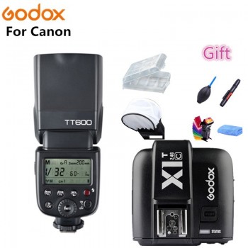 Godox TT600 X1T-C Camera Flash Speedlite 2.4G Wireless Master Slave HSS for Canon EOS 5D 6D 7D 70D 700D 80D 800D 60D 600D