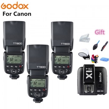 Godox TT600 X1T-C Camera Flash Speedlite 2.4G Wireless Master Slave HSS for Canon EOS 5D 6D 7D 70D 700D 80D 800D 60D 600D