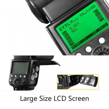 Pixel X800C PRO Speedlite E-TTL FSK 2.4GHz Wireless HSS High Speed Sync Flash Speedlight For Canon DSLR Cameras Vs YN600EX-RT II