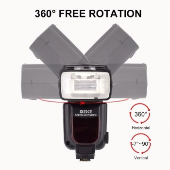 Meike MK910 1/8000s sync TTL Camera Flash light Speedlite for Nikon D7100 D7000 D5300 D5100 D5000 D5200 D90 D70+Free GIFT