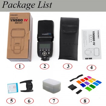 Yongnuo YN-560 IV YN560IV YN560 IV Universal Wireless Flash Speedlite For Canon Nikon Pentax Olympus Fujifilm Panasonic Sony A99