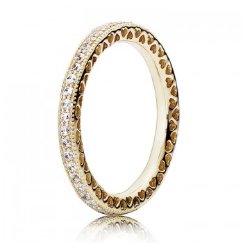 30% Silver Rose Golden Droplets Hearts Timeless Elegance With Crystal Ring 925 Sterling Silver DIY Europe Jewelry