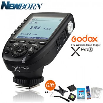 Godox V350S TTL HSS 1/8000s Speedlite Flash with Built-in 2000mAh Li-ion Battery with Xpro-S Flash Transmitter for Sony+GIFT