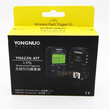 YONGNUO YN622N-TX Controller + YN-622N Transceiver YN622N-KIT Wireless TTL HSS Flash Trigger Set For Nikon and YN586EX YN685N