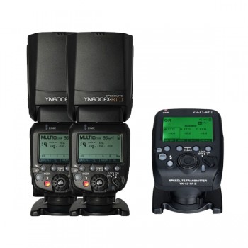 YONGNUO YN600EX-RT II 2.4G Wireless HSS 1/8000s Master TTL Flash Speedlite for Canon 60D 650D Camera as 600EX-RT YN-600EX RT II