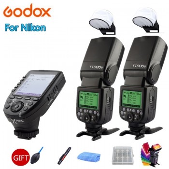 Godox TT685S GN60 TTL HSS 1/8000s Flash Speedlite Light + Xpro-S Trigger Transmitter for Sony A77II A7RII A7R A58 A99 + Gift Kit