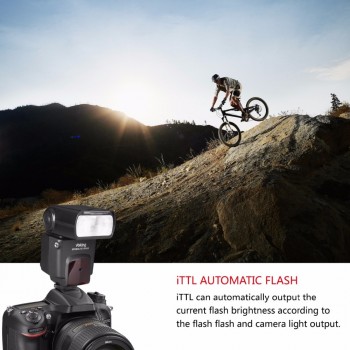 Voking VK430 I-TTL LCD Display Blitz Speedlight Flash for Nikon D5500 D5300 D3300 D7200 D3400 D5300 D500 D7500 D750 D5600